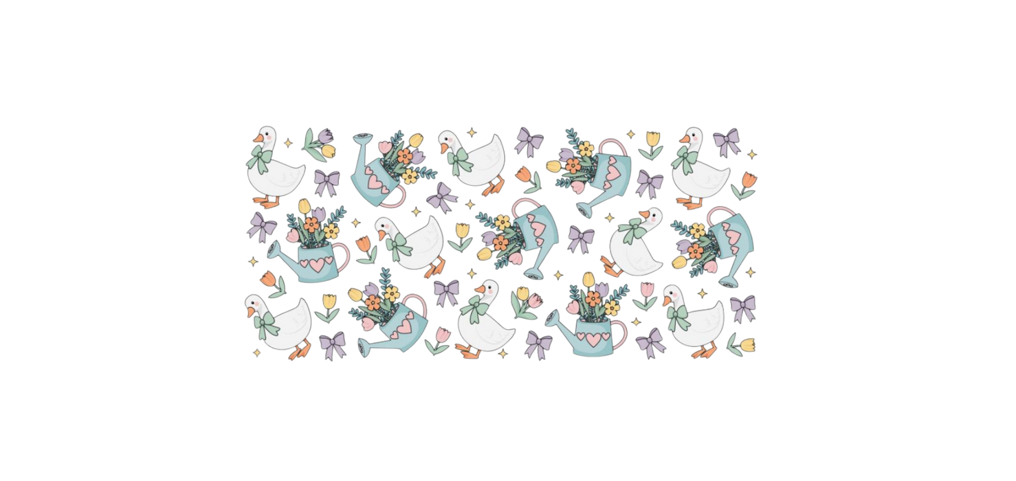 Garden Geese Wrap