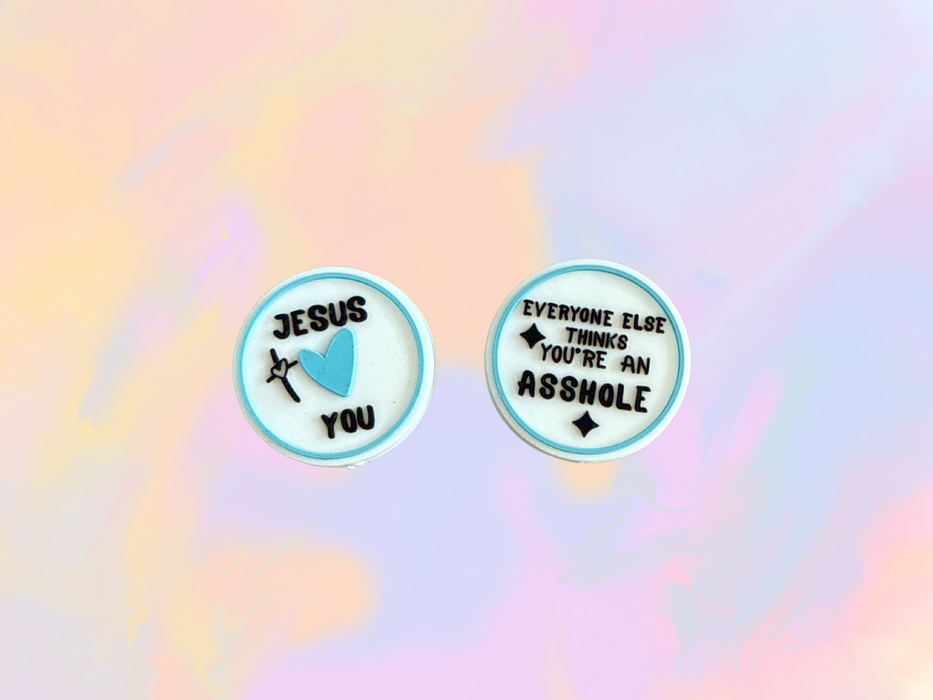 Jesus Loves You Snarky Focal