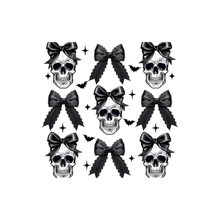Skull Bows - Decal