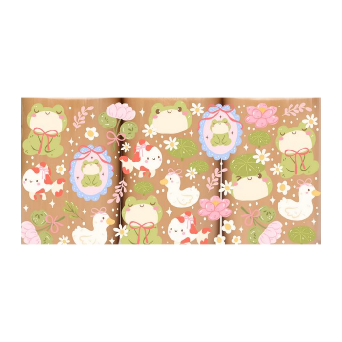 Frogs & Bows Wrap