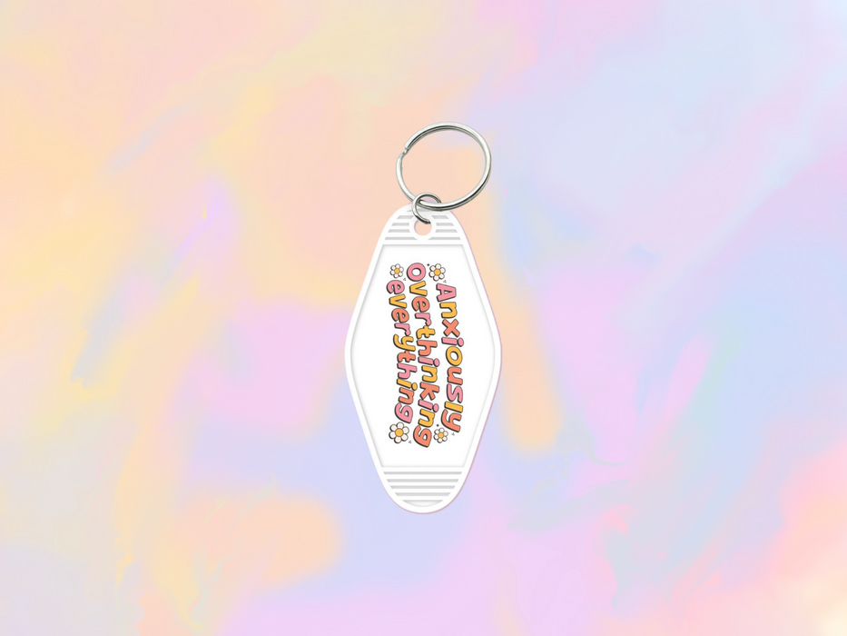 Overthinking Motel Keychain Wrap
