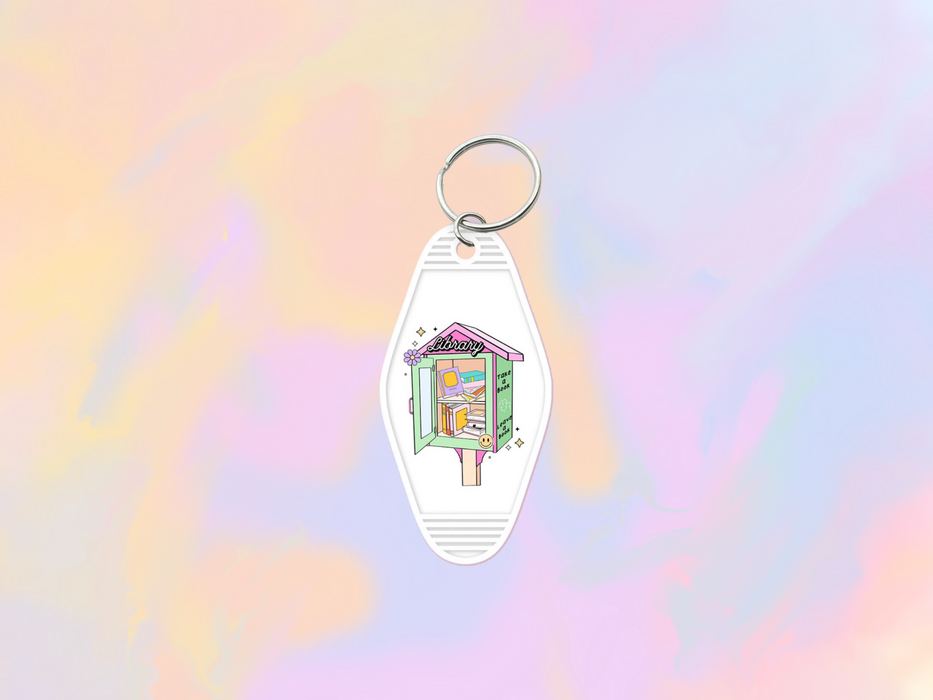 Library Motel Keychain Wrap