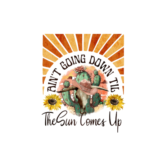 Sun Comes Up - Decal