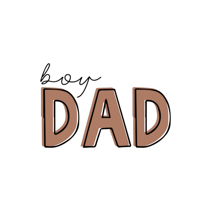 Boy Dad - Decal