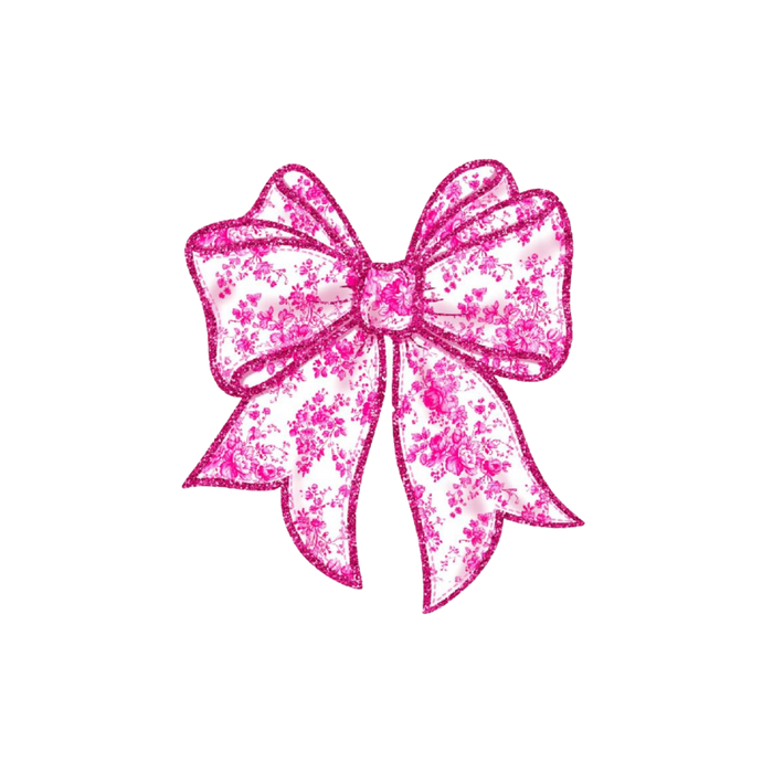 Floral Bow - Decal