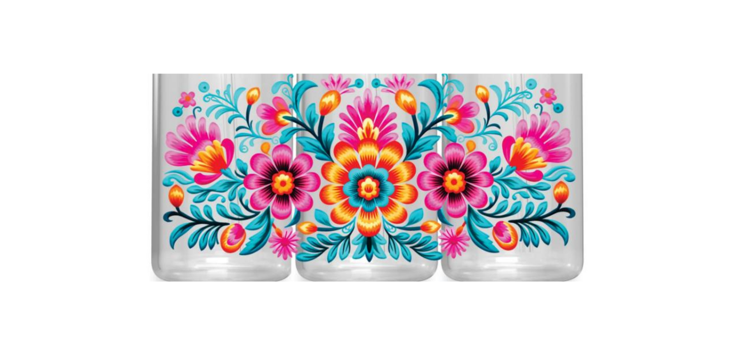 Colorful Flowers Wrap