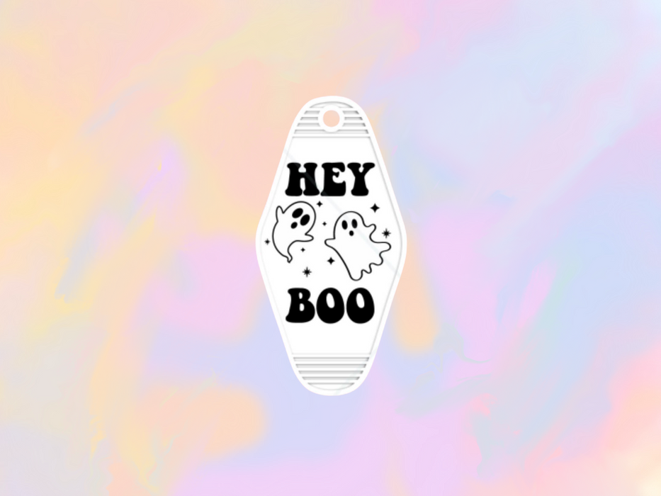 Hey Boo Motel Keychain Wrap