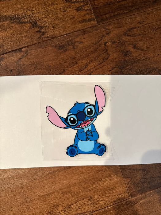 Blue Alien in Glasses