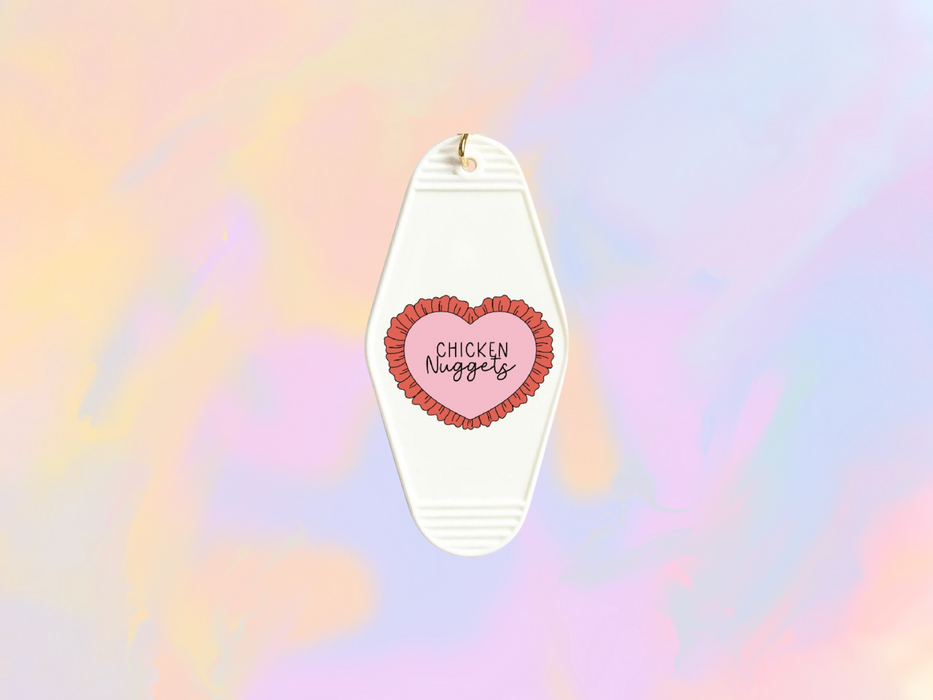 Chicken Nuggets Motel Keychain Wrap