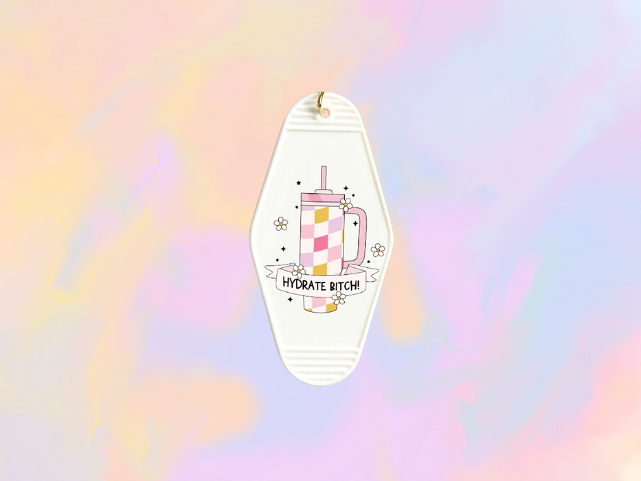 Hydrate Motel Keychain Wrap