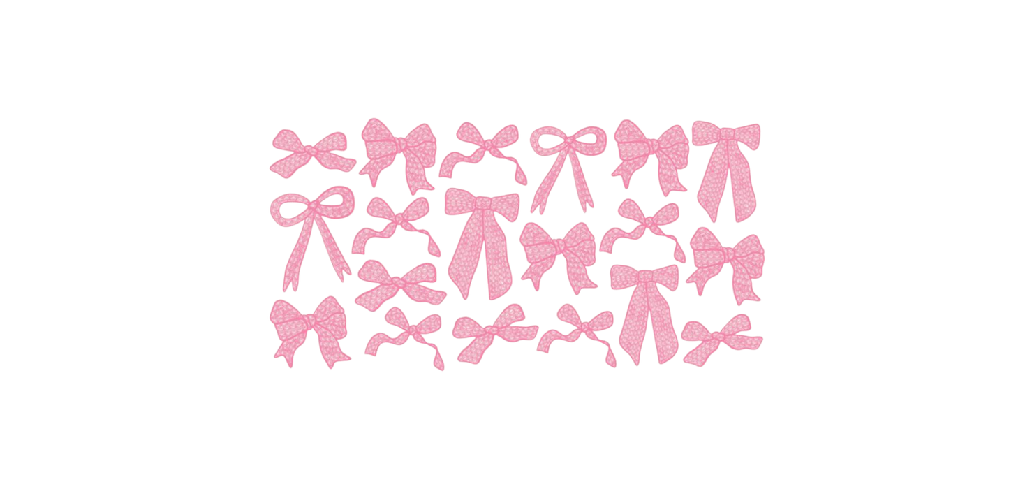 Pink Bows Wrap