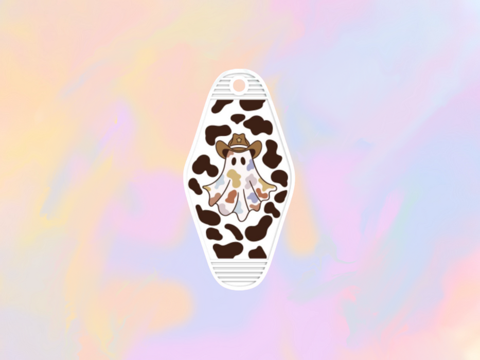 Western Ghost Motel Keychain Wrap