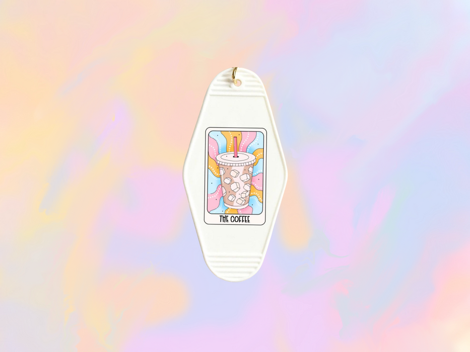 The Coffee Tarot Motel Keychain Wrap