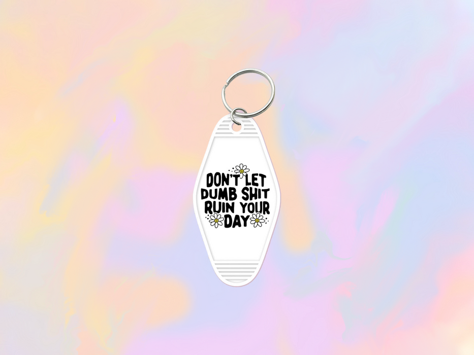 Dumb Shit Motel Keychain Wrap