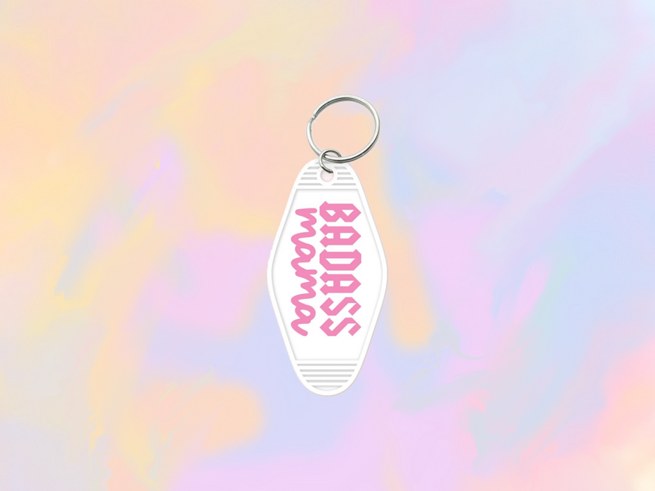 Badass Mama Motel Keychain Wrap