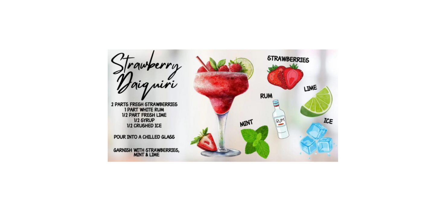 Strawberry Daiquiri Wrap