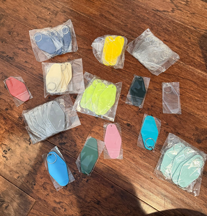 Motel Keychain Blanks