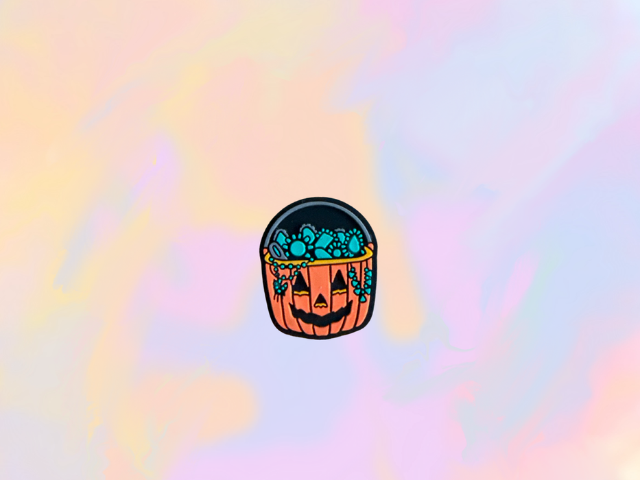Turquoise Pumpkin Focal