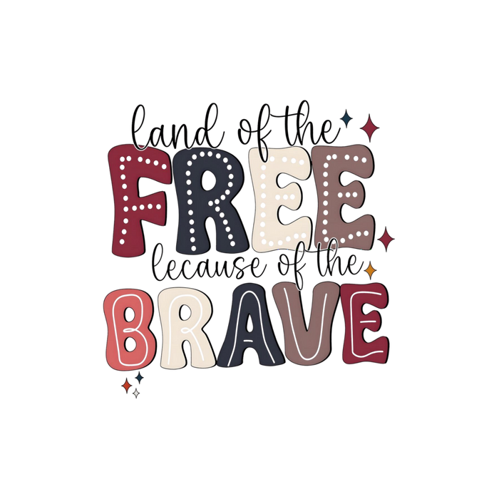 Land of the Free - Decal