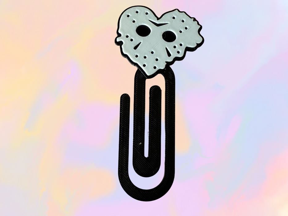 Horror Paperclip Bookmark