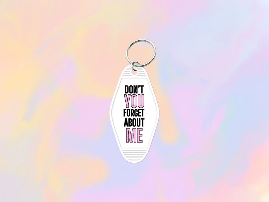 Don't You Forget About Me Motel Keychain Wrap