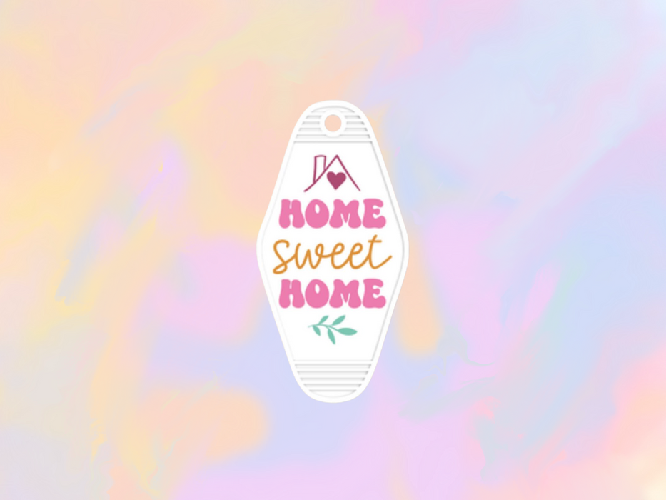 Home Sweet Home Motel Keychain Wrap