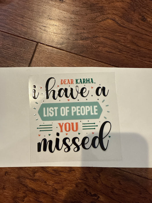People you Missed