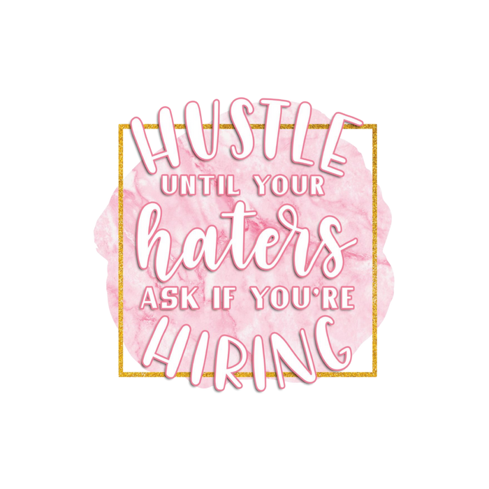 Hustle - Decal