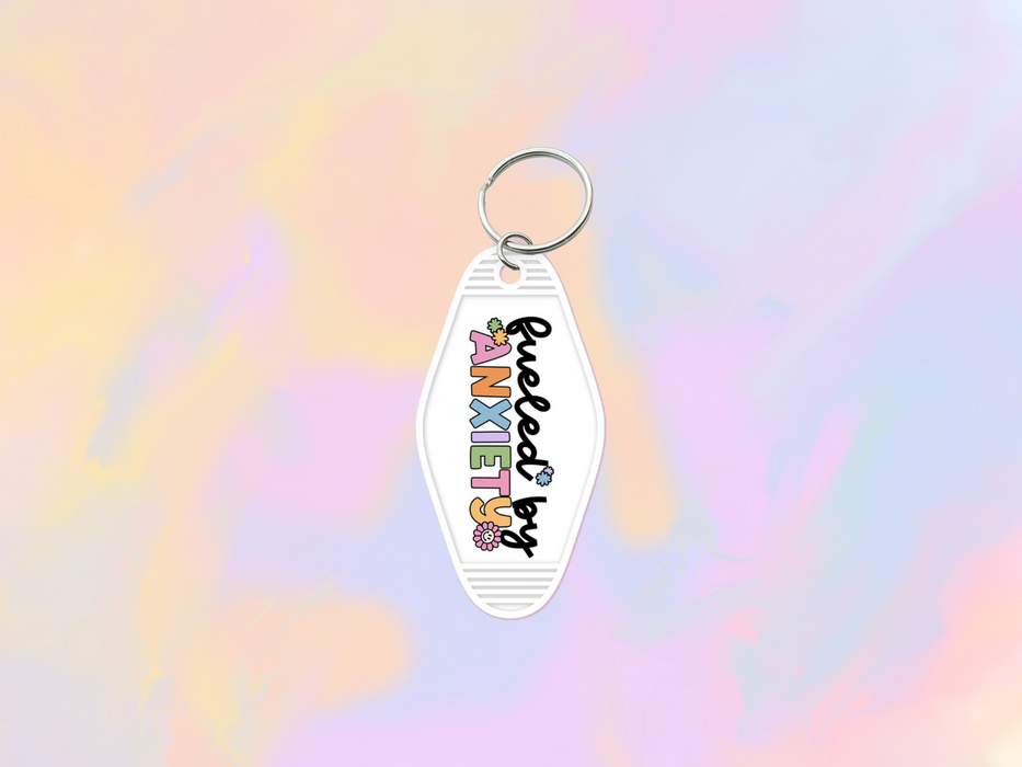 Fueled by Anxiety Motel Keychain Wrap