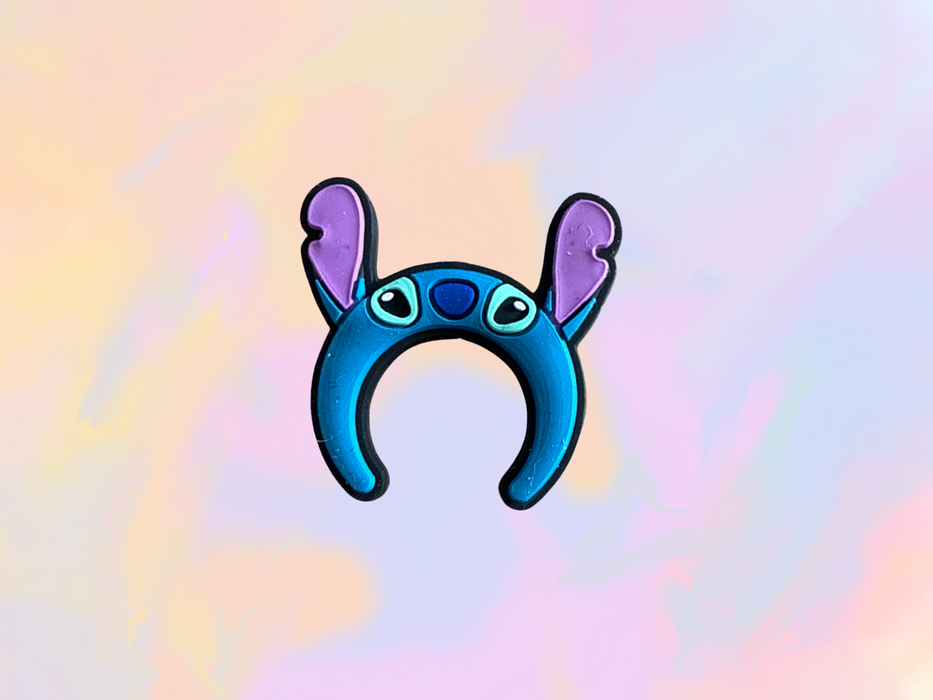 Blue Alien Ears 3D Focal
