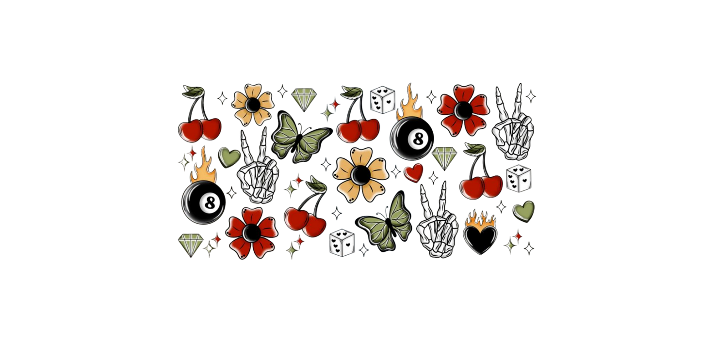 Peace Skeleton Wrap