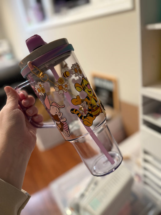 40 OZ Plastic Bear and Friends with Custom Charm