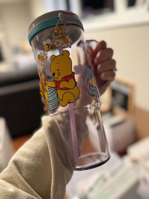40 OZ Plastic Bear and Friends with Custom Charm