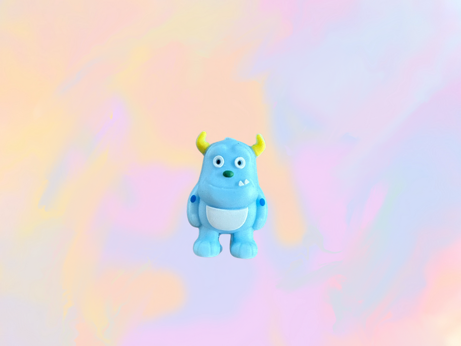 Blue Scare Monster Focal 3D