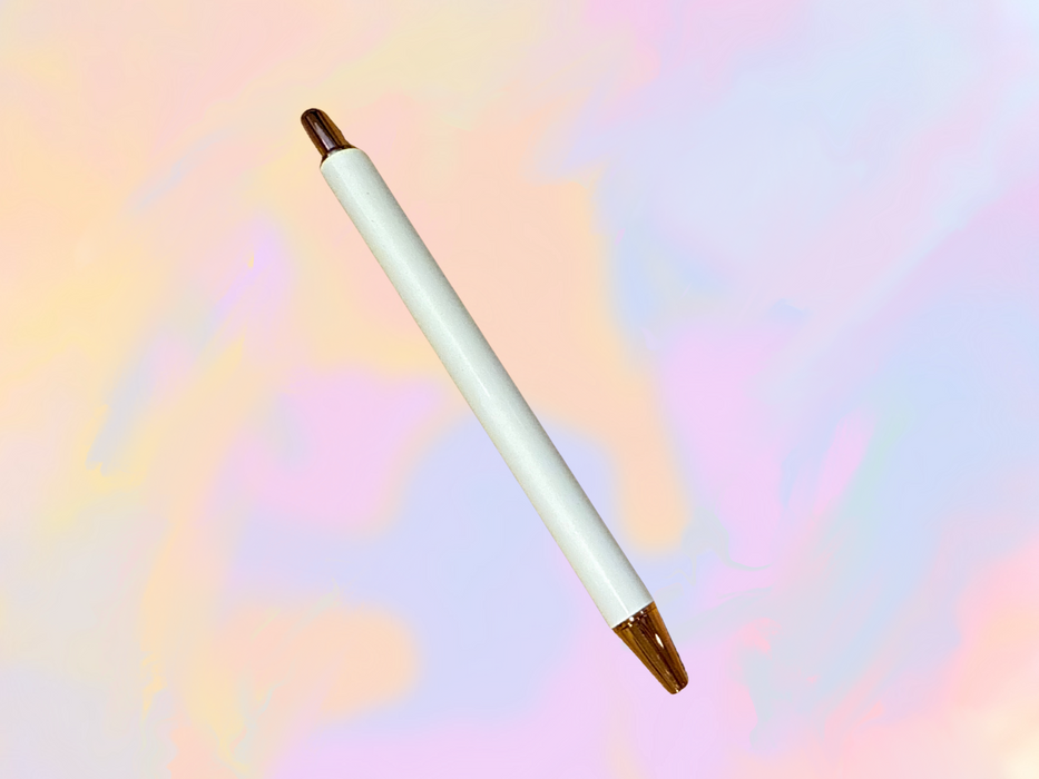 White Metal Pen