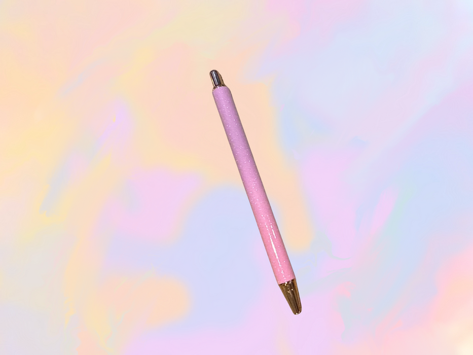 Purple Pink Ombre Metal Pen