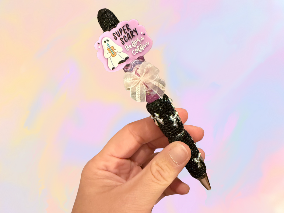Spooky Before Coffee Pen