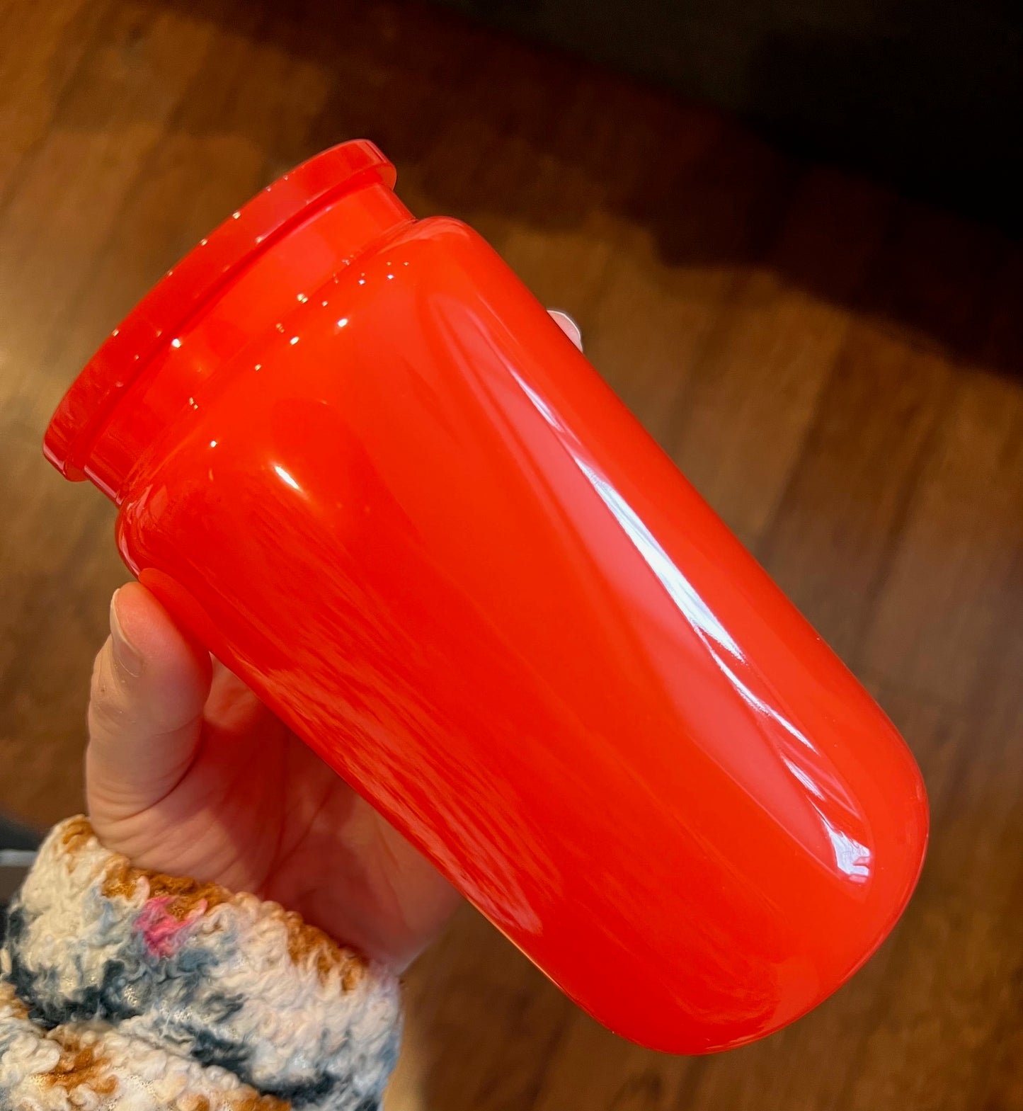 16 OZ Glass Can Cup