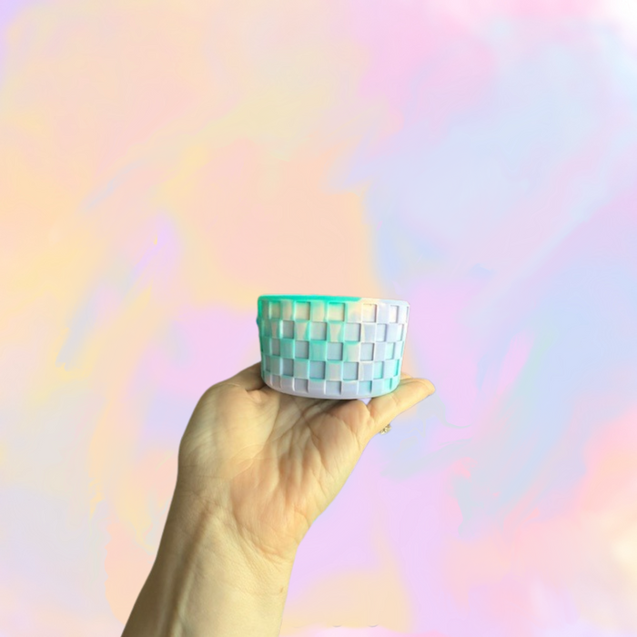 Marble Checks Tumbler Boot