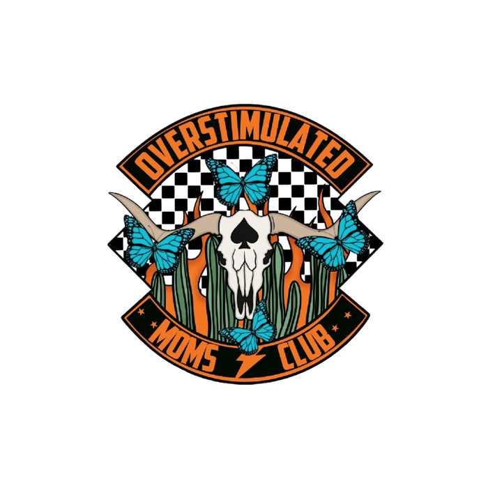 Overstimulated - Decal