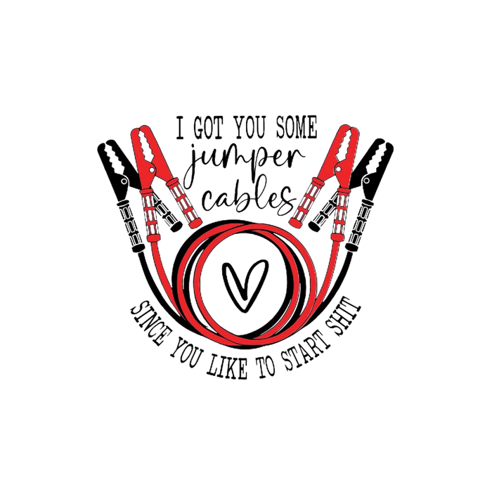 Jumper Cables - Decal