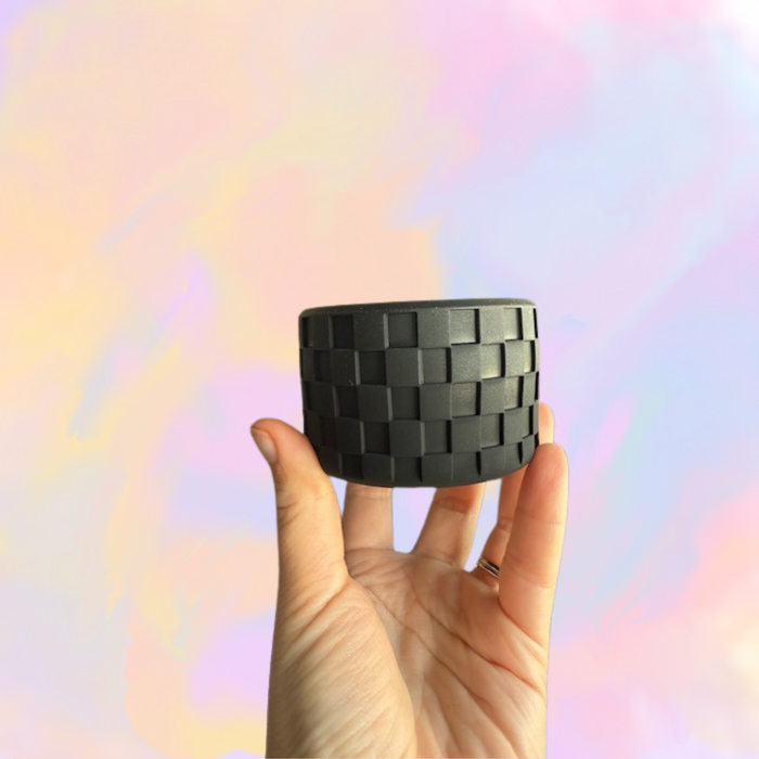 Black Check Tumbler Boot