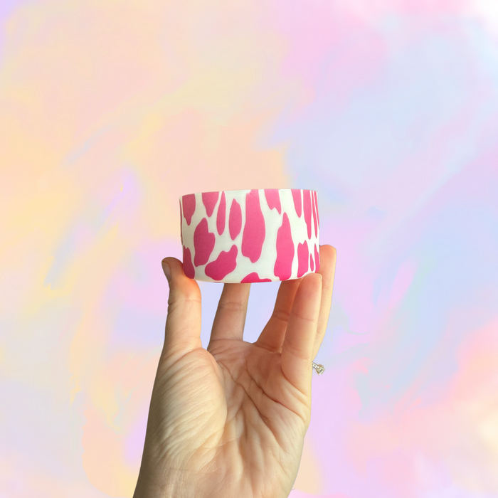 Pink Cow Tumbler Boot