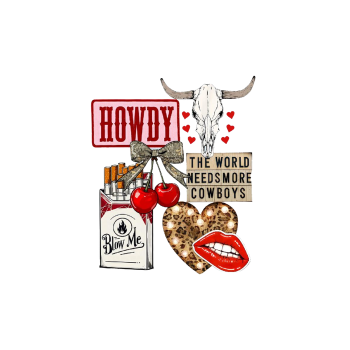 Howdy - Decal