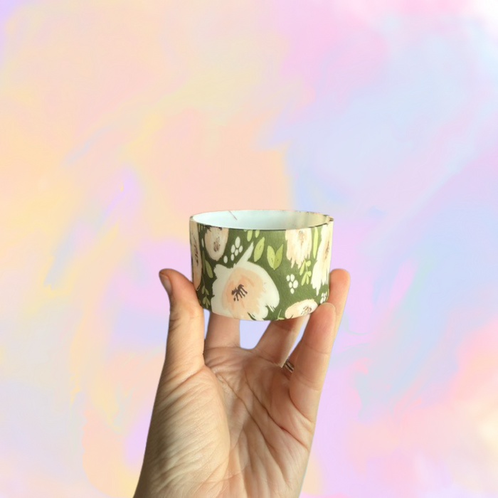 Green Floral Tumbler Boot