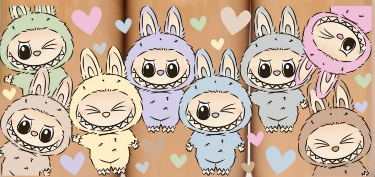 Pastel Bubu - Double Sided