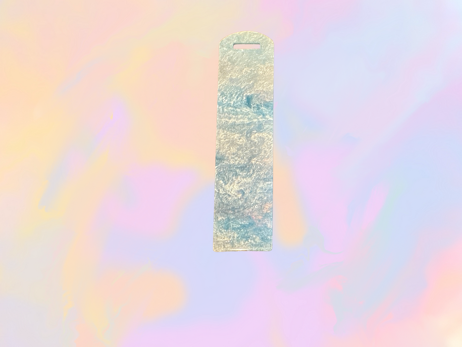 Blue Marble Bookmark - Acrylic