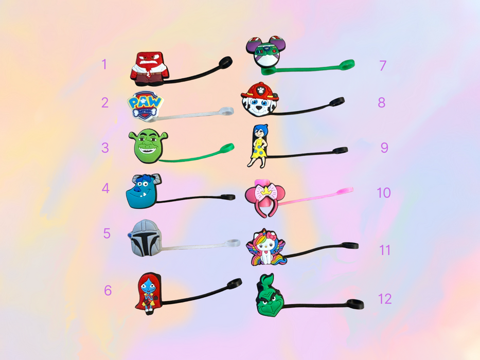Characters 1.0 Toppers
