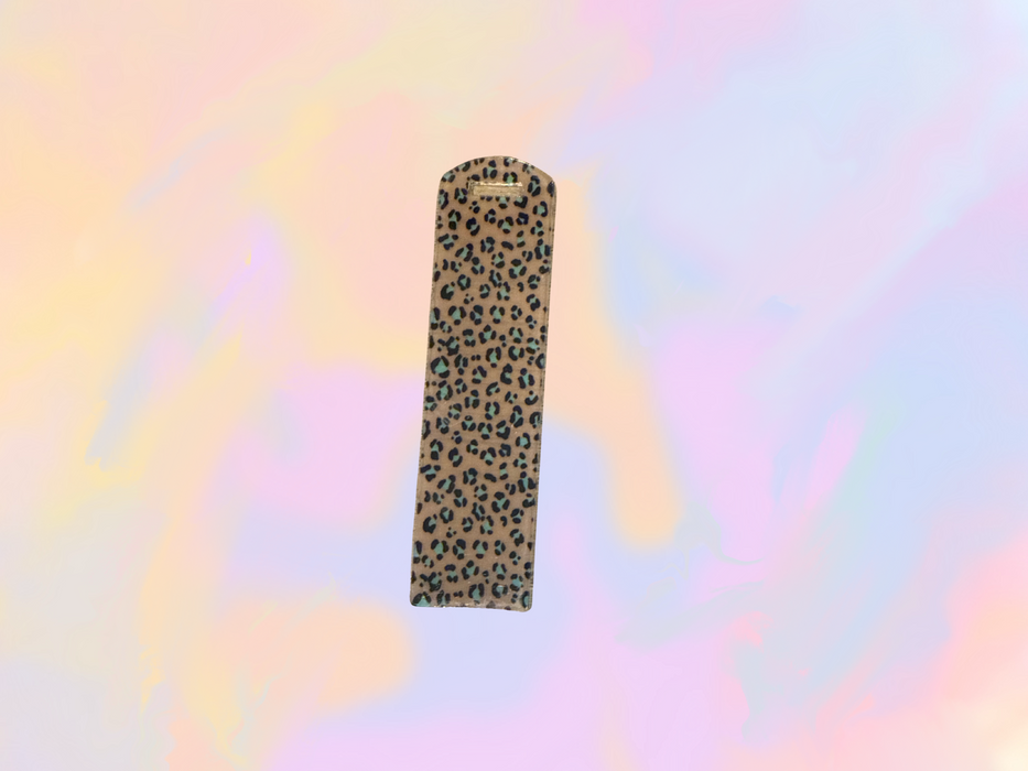 Brown Leopard Bookmark - Acrylic