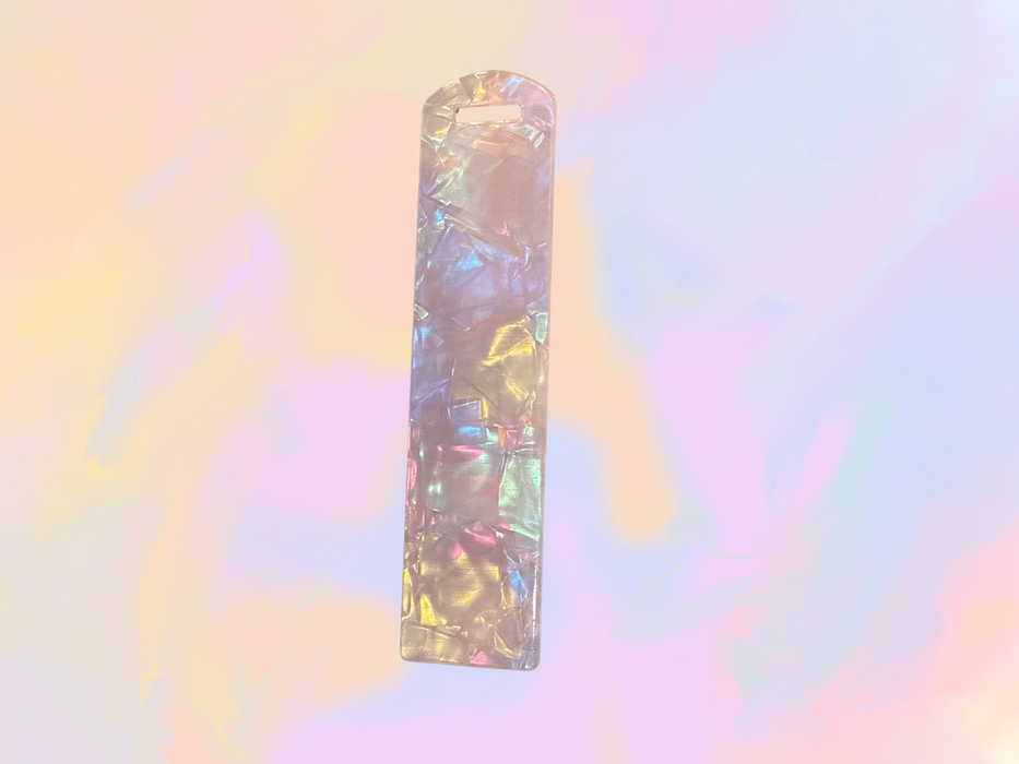 Light Pink Marble Bookmark - Acrylic